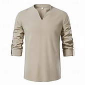  Mittelalterlich Renaissance Hemd langarm Pirat Wikinger Kostüm Herren Vikinger Seeräuber Halloween Karneval Leistung LARP Renaissance-Messe Erwachsene Hemd