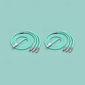 abordables Câbles de téléphone portable-Lot de 2 câbles de charge 3 en 1, charge ultra rapide 120 W, en silicone liquide, compatibles iPhone 17, 16 et 15 pouces, Samsung, Android, iPad et Pixel. Câble durable USB vers USB-C, Lightning et