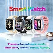 levne Chytré hodinky-Chytré hodinky pro muže a ženy, fitness tracker s vlastní tapetou, monitor tepové frekvence a spánku, SpO2 monitor, vodotěsnost IP68, krokoměr, hudba &amp;ovládání kamery, počasí, alarm pro Android,