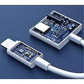 billiga Mobiltelefon kablar-2-pack 2-i-1 lightning till 3,5 mm hörlursuttagsadapter &amp;laddare, iPhone-splitter aux-ljuddongel kompatibel med iPhone 14 13 12 11 se