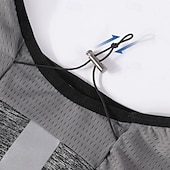 abordables Accessoires pour vêtements de cyclisme-écharpe Coiffure Bandana, foulard de sport, masque facial Cache-cou Tube Écran solaire Séchage Rapide Anti-Poussière Respirant Vélo / Cyclisme Gris foncé Noir Grise pour Homme Exercice en Plein Air