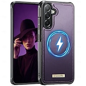 economico Cover Samsung-telefono Custodia Per Samsung Galaxy A57 A56 A16 A55 5G A35 5G A15 A14 A54 A53 A13 Custodia ad adsorbimento magnetico Magnetico TPU Pelle PU