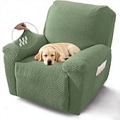 levne Kryt na psí pohovku-strečový potah na polohovací pohovku, protiskluzový potah na gauč, vhodný pro domácí mazlíčky, odolný proti poškrábání, pratelný chránič nábytku pro všechna roční období