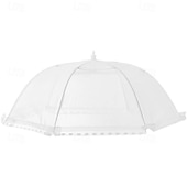 voordelige Keukengerei &amp; Gadgets-1 stuk opvouwbare voedselafdekking van gaas, herbruikbaar &amp;Wasbare, opklapbare voedseltenten voor picknicks, kamperen, barbecues en feestjes in de buitenlucht. &amp;ontbijtspullen, stofwerende