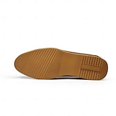 abordables Mocassins en cuir de qualité supérieure-Mocassins à pampilles en cuir véritable beige de qualité supérieure pour homme, chaussures habillées de luxe à enfiler, idéales pour le marié, les invités, les mariages en plein air, les réceptions et les occasions spéciales pour un gentleman élégant.