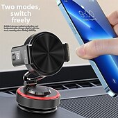 cheap Phone Holder-Nano Suction Car Phone Mount, Super Stable Dashboard Cell Phone Holder for Car, 360° Rotation Foldable Portable Phone Stand Anti-Shake Compatible with iPhone 17 16 15 14 Pro Max, Samsung Galaxy S26