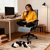 economico Copertura per sedia-Coprisedia da ufficio impermeabile al 100%, copridivano antimacchia lavabile, protezione per sedile, antiscivolo, coprisedia per scrivania del computer per ufficio domestico