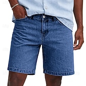 halpa Rennot shortsit-SoftFade™ Miesten Shortsit Vapaa-ajan Shortsit Happopesu Shortsit Taskut Yksinkertainen Mukavuus Hengittävä Polvipituinen Vapaa-ajan Ulkoilu Rantaloma Muoti Sininen Violetti Ei-Venyttävä