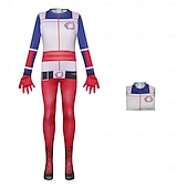  Hero חליפות Zenta רובין הוד תלבושות חליפות גוף Retro קוספליי תלבושות בנושא טלוויזיה לסרטים for בנים בגדי ריקוד ילדים נשף מסכות שבוע הספר מפלגה קומיק קון