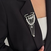 baratos Pregadeiras e Pins-Broches Na moda Broche Jóias 1 2 3 Para Festa