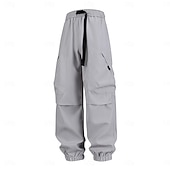 economico Pantaloni cargo-Per uomo Pantaloni Cargo Pantaloni casual Pantaloni da paracadute Pantaloni ad asciugatura rapida Coulisse Tasca Semplice Comodità Traspirante Lunghezza intera Quotidiano Casa All'aperto Vacanza