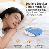 levne Reproduktory-Bluetooth 5.4 polštářový reproduktor, ultratenký bezdrátový reproduktor na spaní pod polštář, diskrétní osobní poslech pro spáče na boku, pomůcka pro spaní s hudbou, bílý šum &amp;úleva od tinnitu,
