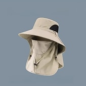 preiswerte Heizen und Kühlen-Anglerhut mit abnehmbarem Sonnenschutz, Gesichts- und Nackenschutz für den Sommer – breite Krempe, UV-Schutz, Unisex-Sonnenhut zum Wandern, Angeln und Reisen