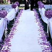 abordables Flores artificiales-999 piezas de pétalos de rosa románticos de tela no tejida para bodas, graduaciones, fiestas, cumpleaños, noches románticas especiales, pedidas de mano, rojo, blanco, rosa, morado, azul