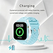 billiga Smarta klockor-Smartklocka med ficklampa, aktivitetsmätare med pulsmätare och sömnmätare, vattentät sportklocka för män och kvinnor, kompatibel med iPhone och Android, lång batteritid