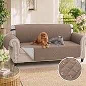 cheap Sofa Cover-100% Waterproof Couch Covers Sofa Covers for Dogs Couch Protector Triple Non-Slip Sofa Slipcover for 3 Cushion Couch Furniture Protector for Pets, Kids,Dog