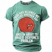  Homens Engraçado Camiseta Manga Curta Camiseta Impressão 3D Gola Redonda Camisa Moda Designer Simples Casual Diário Festa Azul Lago Verão Primavera Roupa S M L XL XXL XXXL