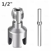 billiga Mät- och mätverktyg-3 st. röravdragare för trasiga vattenrör, 1/2" 3/4" 1" skruvborttagare med 1/4" sexkantsskaft, universellt, enkelt VVS-borttagningsverktyg för kranventil, kraftig röravdragare i kolstål