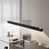 voordelige Lijnontwerp-100 cm Dimbaar Kroonluchters Metaal Hedendaagse 110-120V 220-240V