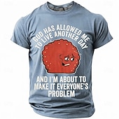  Homens Engraçado Camiseta Manga Curta Camiseta Impressão 3D Gola Redonda Camisa Moda Designer Simples Casual Diário Festa Azul Lago Verão Primavera Roupa S M L XL XXL XXXL