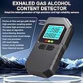 cheap Car Safety &amp; Security-Professional Portable Breathalyzer, Digital Alcohol Tester with LCD Display, High Precision 3-Unit Alcohol Detector (%BAC, g/l, mg/l), 3-Color LED Warning Indicators for Drivers