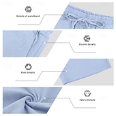 economico Camicie di lino-Per uomo Camicia di lino Due pezzi Set Camicia E Shorts Shorts di Lino Shorts da Spiaggia Impostare Semplice Quotidiano All'aperto Vacanza Collo ripiegato Manica Corta Estate Moda Casual Confortevole