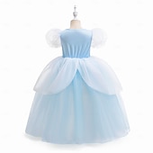 economico Costumi per bambine-Strega magica Principessa Vestito Costume Cosplay Abiti Film Moda Carino Tutù for Ragazze Bambini Mascherata Quotidiano Feste Anniversario
