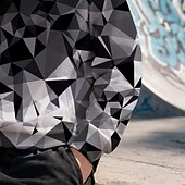 cheap Boy's 3D Vision &amp; Geometry-Boys' 3D Graphic Geometric Hoodie Pullover Long Sleeve 3D Print Summer Spring Sports Fashion Streetwear Kids 4-12 Years Hooded Casual Daily Outdoor Regular Fit