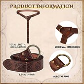  Mittelalterlich Renaissance Kleid langarm Pirat Wikinger Kostüm Damen Seeräuber Fantasie Halloween Karneval Leistung LARP Renaissance-Messe Erwachsene Kleid