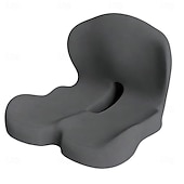 cheap Car Seat Covers-Ergonomic Memory Foam Seat Cushion - Orthopedic Chair Pad for Office Chair, Tailbone &amp; Coccyx Pain Relief Seat Pillow for Car, Gaming Chair, Wheelchair, Breathable Cover, Non-Slip