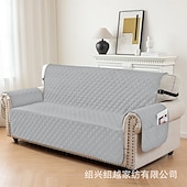 cheap Sofa Cover-Waterproof Non Slip Pet Sofa Mat Solid Color One Piece Sofa Cover Couch Protector Durable Anti Stain Furniture Cover for Dogs Cats Living Room All Season Use