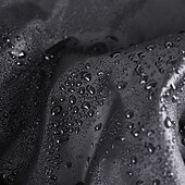 זול כיסויים לרהיטי פטיו-כיסוי גומי לסירת קיאק עמיד למים, הגנה מפני שמש UV ואבק, כיסוי לסירה מתנפחת, מתאים לאחסון, כיסוי הגנה לסירה באורך 12-17 רגל, שחור, אורך S, 380 ס"מ