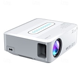 economico Proiettori-Videoproiettore intelligente con supporto nativo 1080p, decodifica 8K, sistema operativo Android 9.0, Wi-Fi dual band 5G, HDR 10+. &amp;Proiettore audio Dolby per i Mondiali di calcio del 2026, per