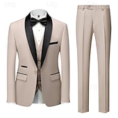 preiswerte Outfits-Disko 1980er Hose Outfits Anzüge &amp; Blazer langarm Kostüm Herren Karnevalskostüm Halloween Karneval Maskerade Club Pride Parade Pride-Monat Erwachsene Mantel Hose Ganzjahres