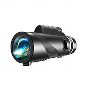 cheap Rangefinders &amp; Telescopes-12x50 High Power Monocular Telescope with Smartphone Adapter and Tripod, BAK4 Prism FMC Lens Waterproof Monocular for Adults, Bird Watching Hunting Camping Wildlife Hiking Traveling