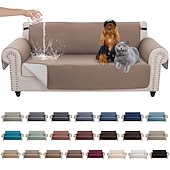 cheap Sofa Cover-100% Waterproof Couch Covers Sofa Covers for Dogs Couch Protector Triple Non-Slip Sofa Slipcover for 3 Cushion Couch Furniture Protector for Pets, Kids,Dog