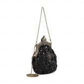 abordables Accesorios y más-Rugido 20s 1920s Retro Antiguo Bolso de mano de noche Bolsos de noche El gran Gatsby Chica de la aleta Disfraz Mujer Carnaval Mascarada Fiesta de Cóctel Fiesta temática retro Adulto Maleta