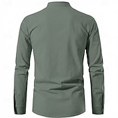  Médiéval Renaissance Chemise Manches longues Pirate Viking Déguisement Homme Halloween Carnaval Performance LARP Foire de la Renaissance Adulte Chemise