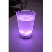 levne Dekorativní světla-1 balení LED svítících kelímků s tekutým aktivátorem, měnící barvu kelímku, zábleskové brýle, svítící ananasový kelímek na Valentýna, vánoční párty, bar, diskotéka, voda, džus, tekutý nápoj
