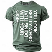  Bărbați Amuzant Tricou Manșon scurt Tricou Tipărire 3D Stil Nautic Cămașă Modă Designer Simplu Casual Zilnic Petrecere Roșu-aprins Vară Primăvară Îmbrăcăminte S M L XL XXL XXXL