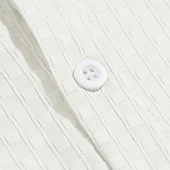  Homens Pólo Camisas Polo Casual Rua Lapela Manga Curta Básico Moderno Tecido Leve Botões Verão Primavera Normal Preto Branco Azul Claro Pólo