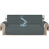 cheap Sofa Cover-Waterproof Non Slip Pet Sofa Mat Solid Color One Piece Sofa Cover Couch Protector Durable Anti Stain Furniture Cover for Dogs Cats Living Room All Season Use