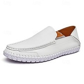 voordelige Casual loafers-Bruine instappers voor heren, lichtgewicht comfortabele wandelschoenen, zachte alledaagse schoenen voor dagelijks gebruik, reizen, autorijden, buitenactiviteiten en een ontspannen smart casual stijl.