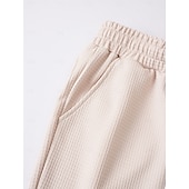 economico Pantaloncini casual-Per uomo Pantaloncini Waffle Shorts Pantaloncini Estivi Shorts da Spiaggia Pantaloncini casual Tasca Elastico in vita Semplice Testurizzato Comodità Traspirante Corto Casuale All'aperto Spiaggia