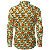 halpa Topit-Retro / vintage Boheemi 1970 luku Pusero Hippi Kukka Naamiaispuku Miesten Halloween Karnevaali musiikkifestivaali Retro-teemaiset juhlat Aikuisten Pusero