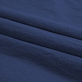 economico Classico-Per uomo Camicia Camicia di lino Camicia Estiva Abbigliamento da spiaggia Camicia con Bottoni Semplice Casuale Spiaggia Nero+Bianco+Grigio Blu navy + blu + bianco Kaki+Verde+Blu navy Blu navy + blu