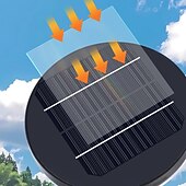 preiswerte Bodenlichter-1er-Pack Solar-Wegeleuchten für den Außenbereich, hellere, wasserdichte Solarleuchten für den Außenbereich, Wegeleuchte mit größerem Panel, automatische Ein-/Ausschaltfunktion für Einfahrt, Terrasse, Gartenweg und Rasen