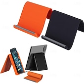 baratos Arrumação e Organização-Suporte de silicone para celular com estrutura de alumínio, flexível e dobrável, que se adapta a qualquer formato, com ajuste multiangular para celulares e tablets. &amp;dispositivos pequenos
