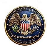 levne 250. výročí USA-Pamětní mince k 250. výročí USA 1776-2026, vlastenecká medaile orla bělohlavého, e pluribus unum, 250 let svobody, sběratelský dárek z americké historie