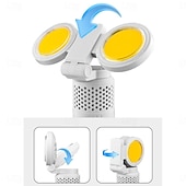 お買い得  キャンプ用ライトとランタン-キャンプ用COB懐中電灯、充電式、作業灯、RGBアンビエントモード、アウトドアキャンプ、バックパッキング用 &amp; 緊急